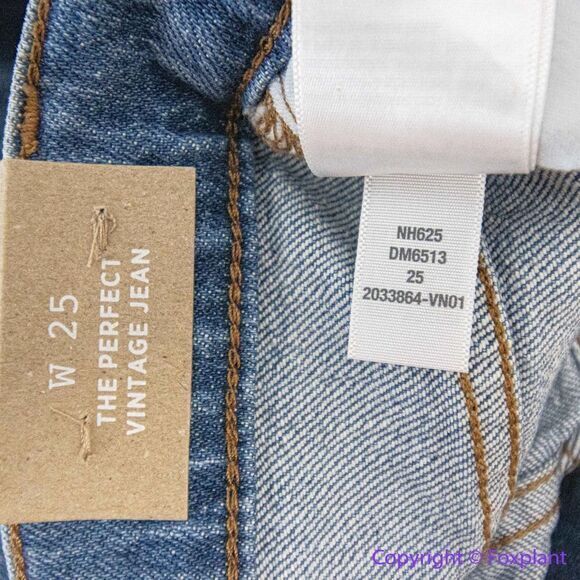 NEW Madewell The Perfect Vintage Jean in‎ Earlside Wash: Raw-Hem Edition, 25 - Picture 16 of 16